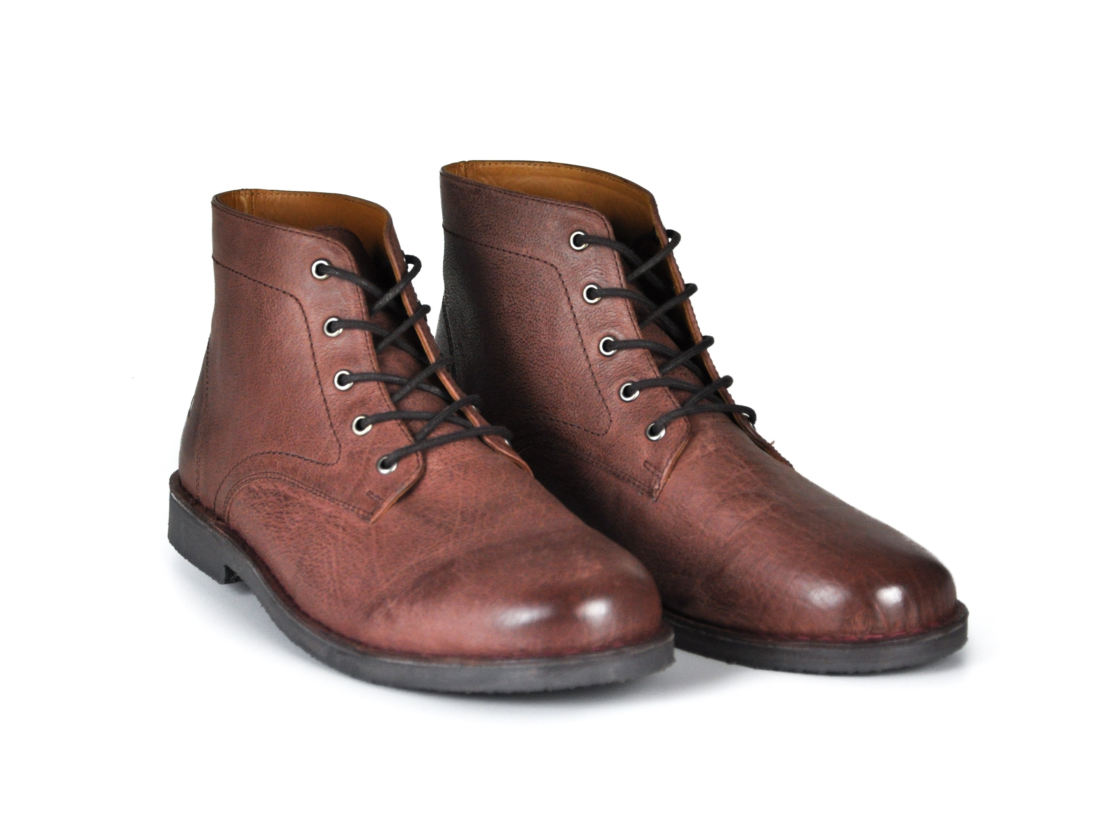 The Grover | Oxblood Leather Men's Boots