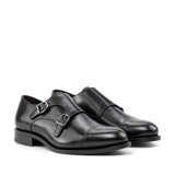 Laspa  - Classic double monk strap dress shoes for men