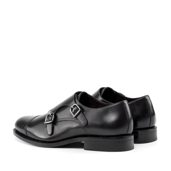Laspa  - Classic double monk strap dress shoes for men