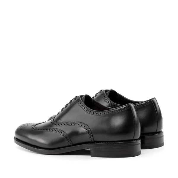 Arconya black classic full brogue oxford shoes