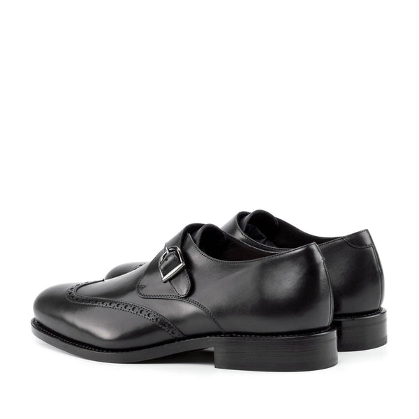 Laspa2  - Classic single monk strap formal dress shoes for men