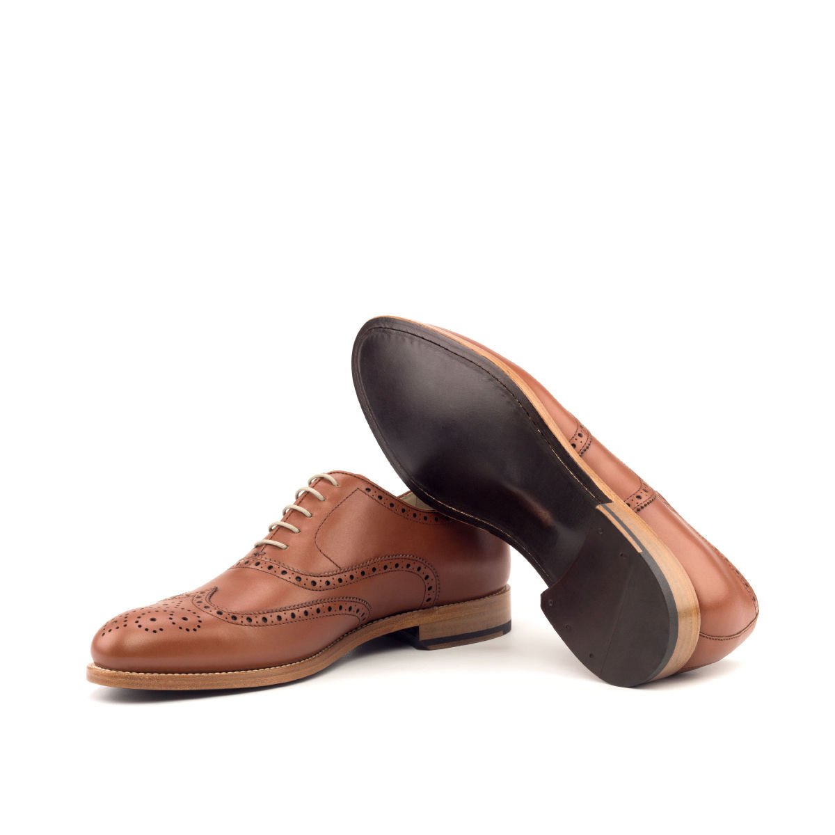 Coreira - leather brogue oxford shoes