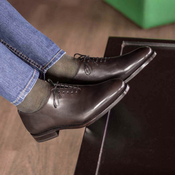 Conya - Classic Men's Formal dress shoes. Genuine leather Oxfords wholecut