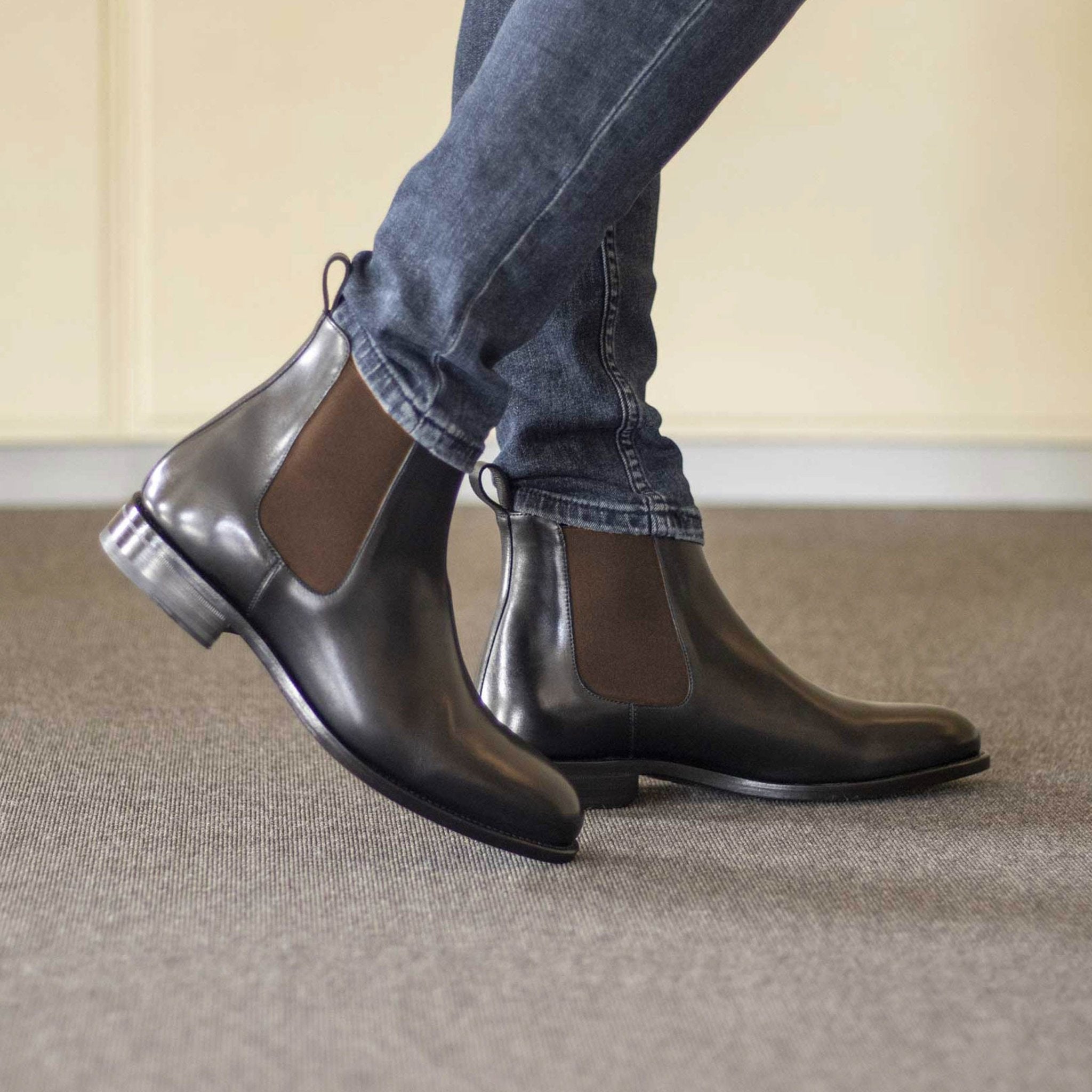 Griva - Classic Genuine leather Chelsea boots for men