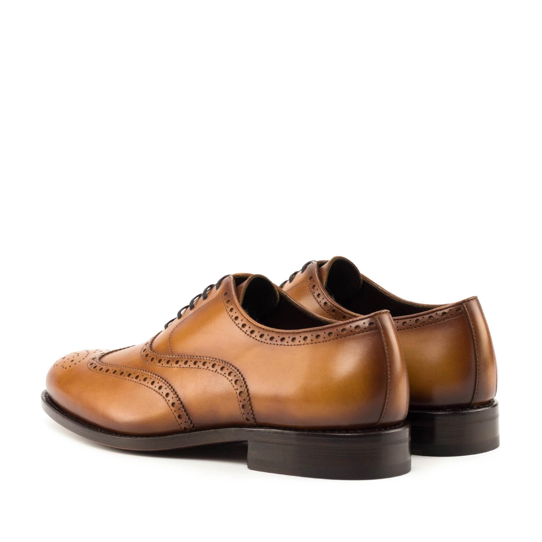 Tempo - Full brogue classic oxford dress shoes for men