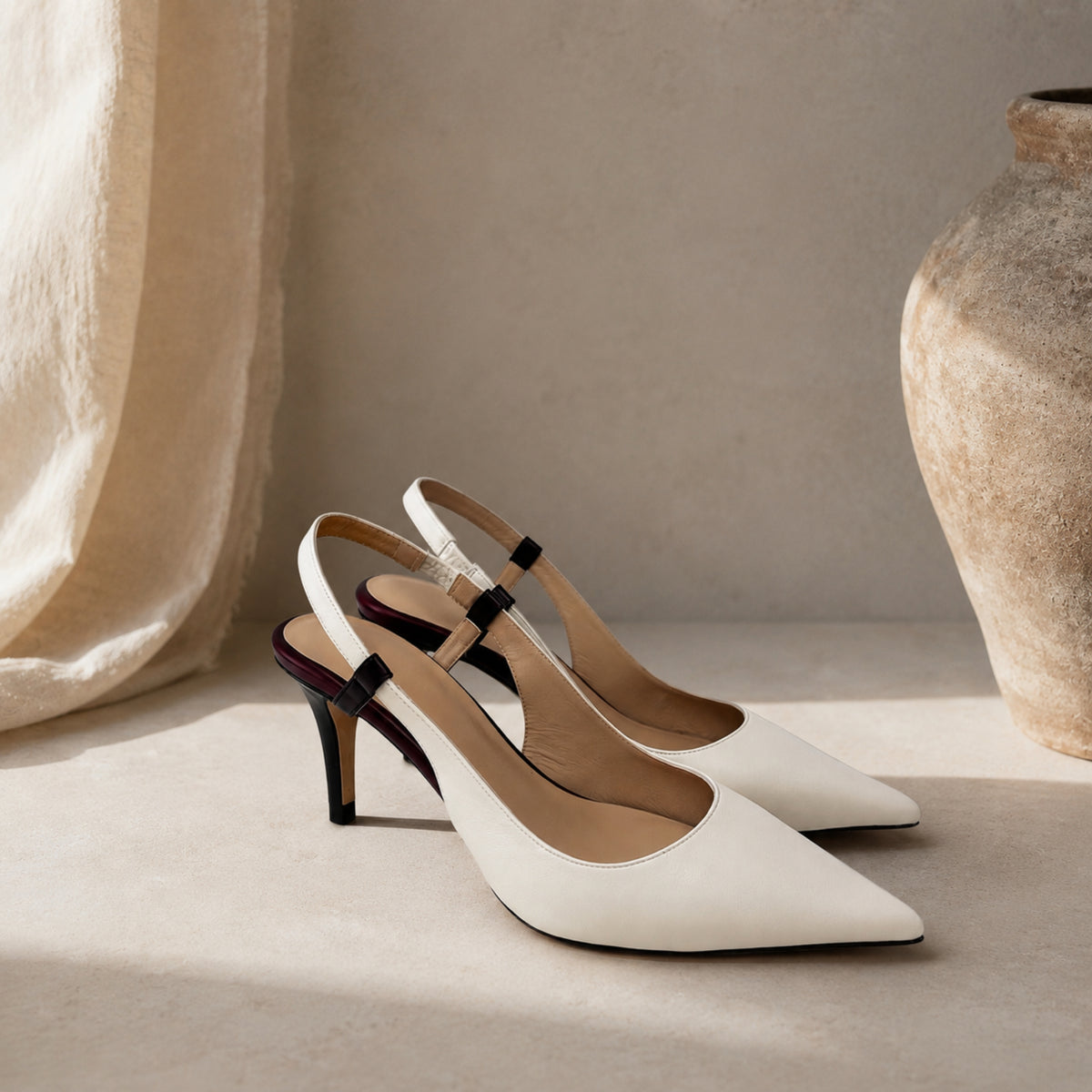 Verique suede slingback pumps for women, view 1 of 3