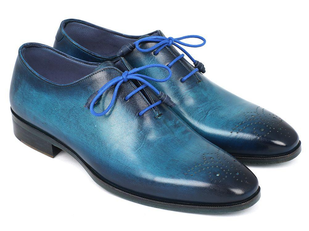 The Ardito 3 - Men's Blue & Navy Medallion Toe Oxfords