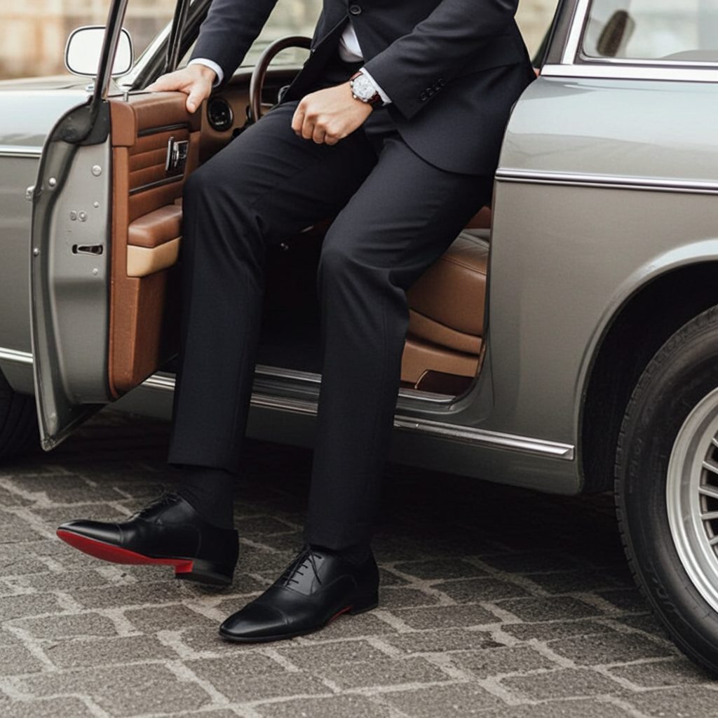 red bottoms sole dress shoes for men arconya