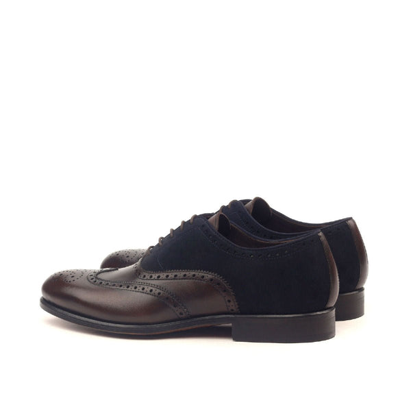 Seretta - suede & Luxe leather brogue oxford shoes