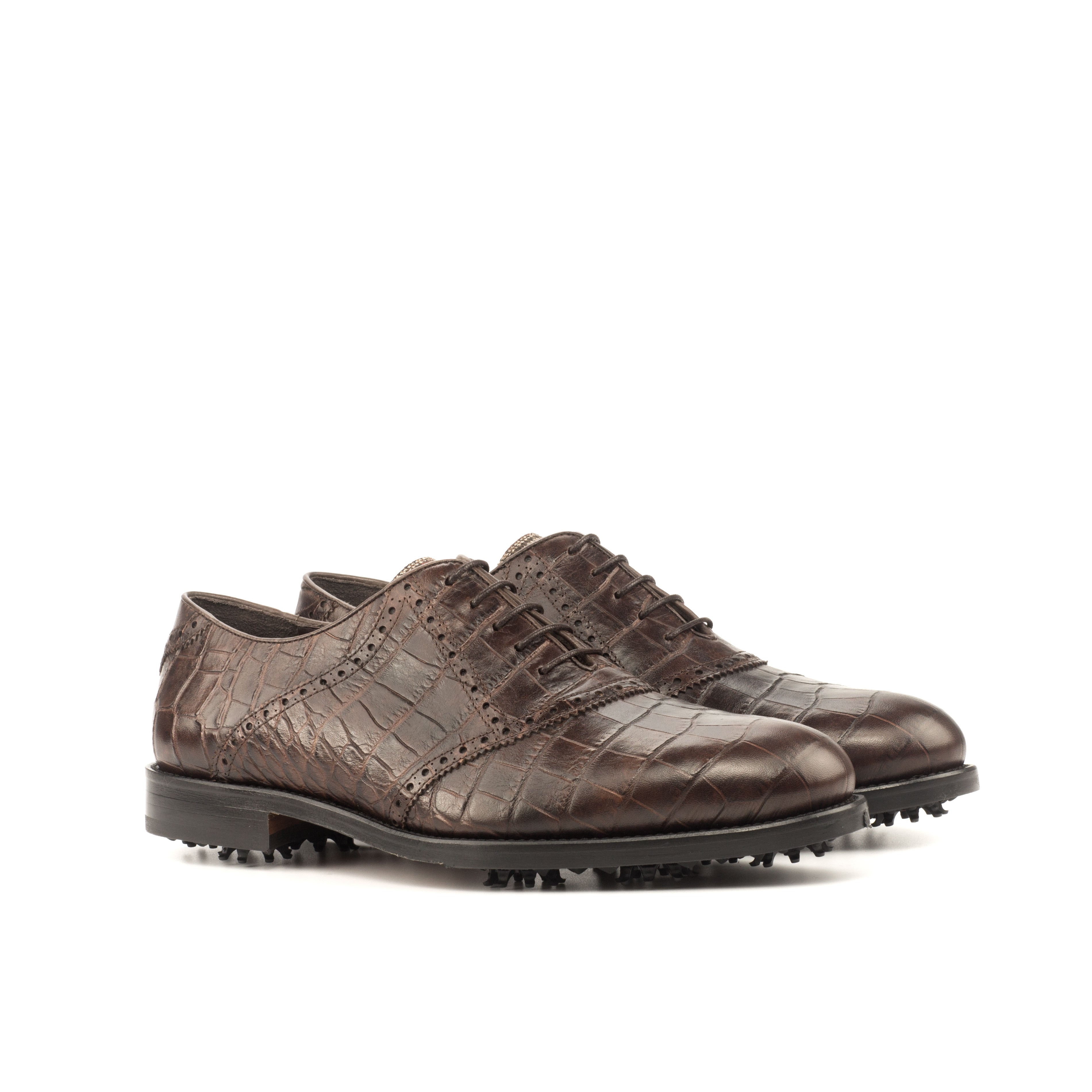 Aqualuna - Oxford leather golf shoes