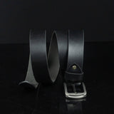 BUFFALO FINISH FINE GRAIN LEATHER BELT