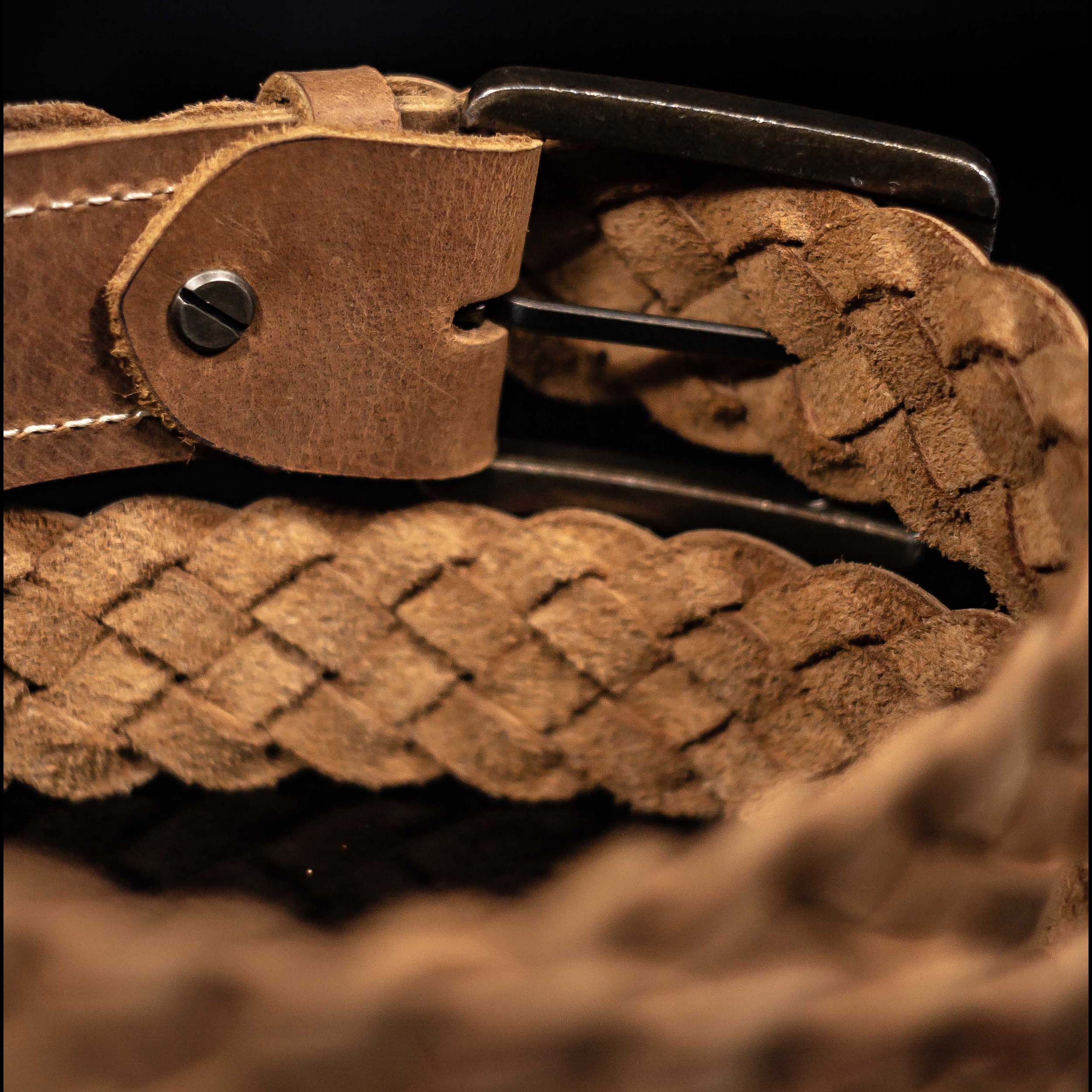 Braidster Five - Leather Belt for Men