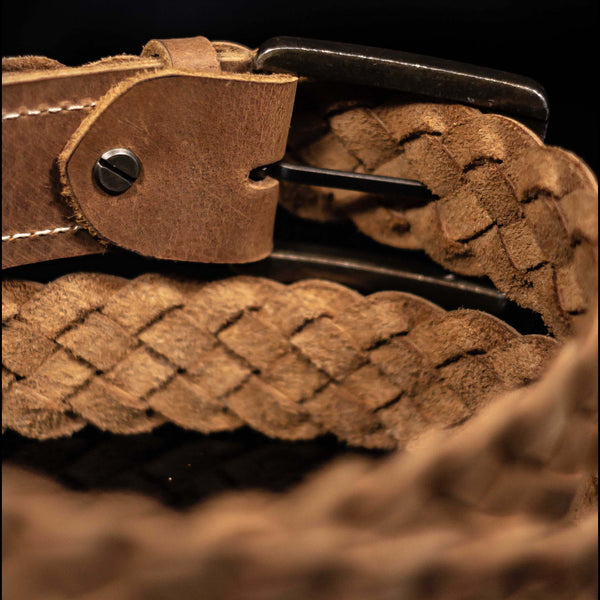 Braidster Five - Leather Belt for Men
