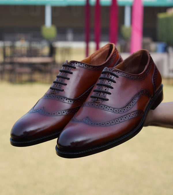 Rosewood Handmade Brogue Shoes