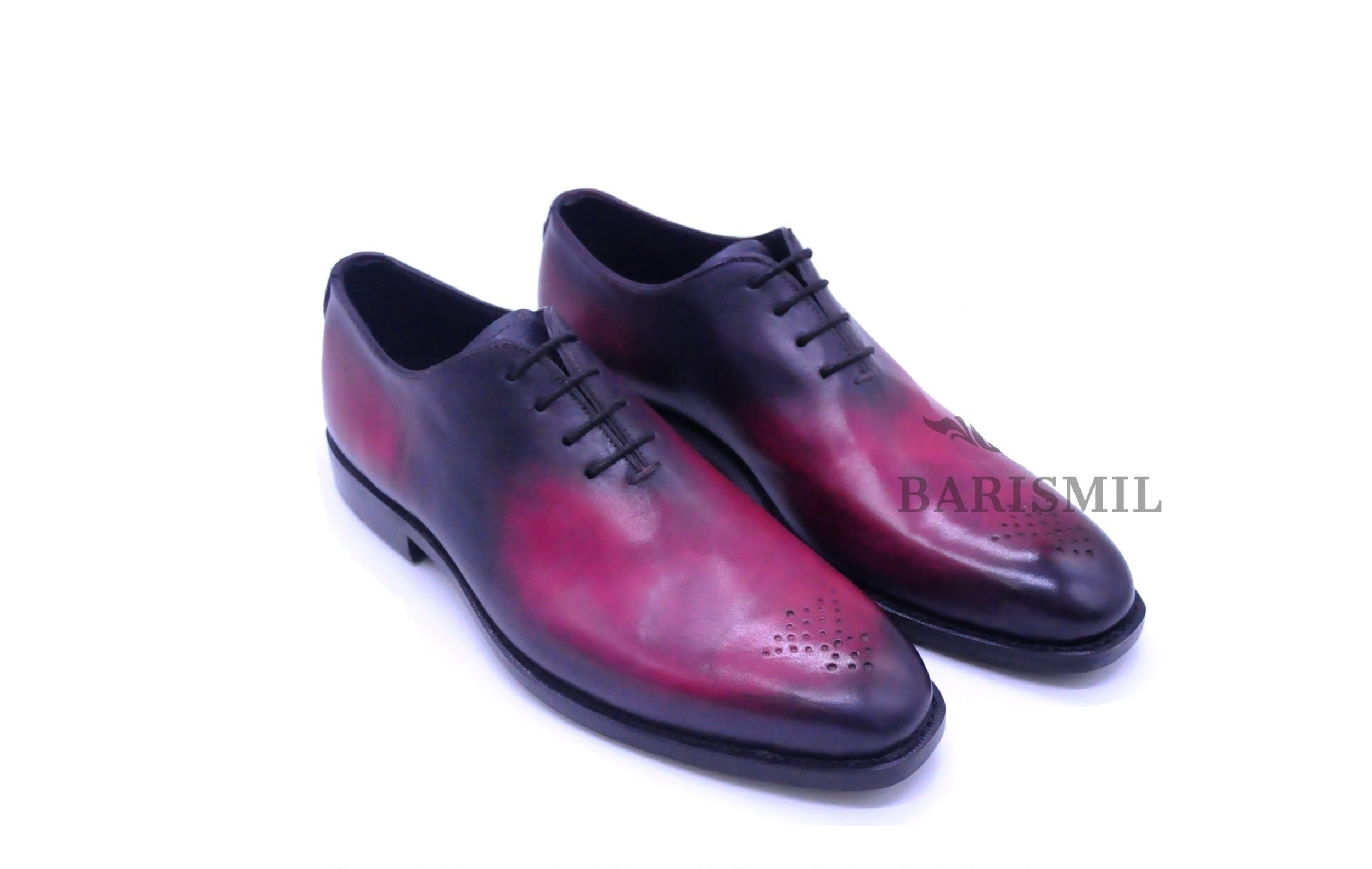 William - Burgundy Patina Oxfords-3