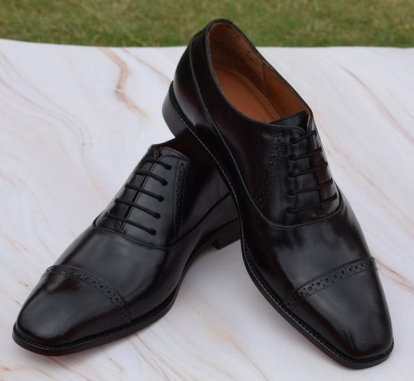 Roberto -  Handmade Leather oxford dress Shoes