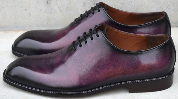 Greyson2 Wholecut Leather Sole Shoes