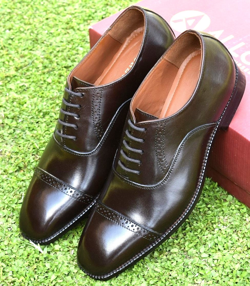 Robert Handmade Leather Brogue Shoes