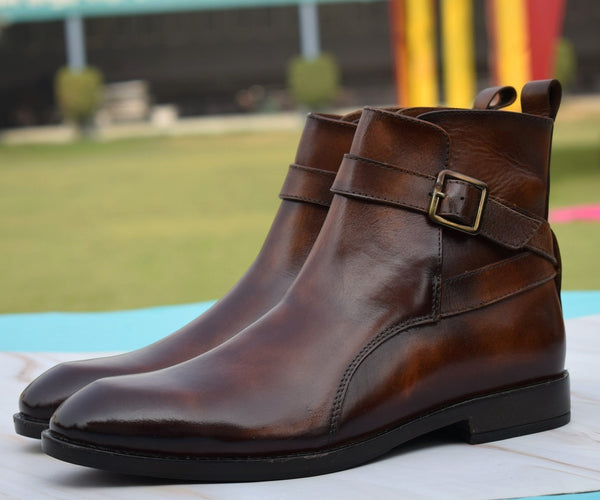 Adams - Jodhpur Handmade Boots for men