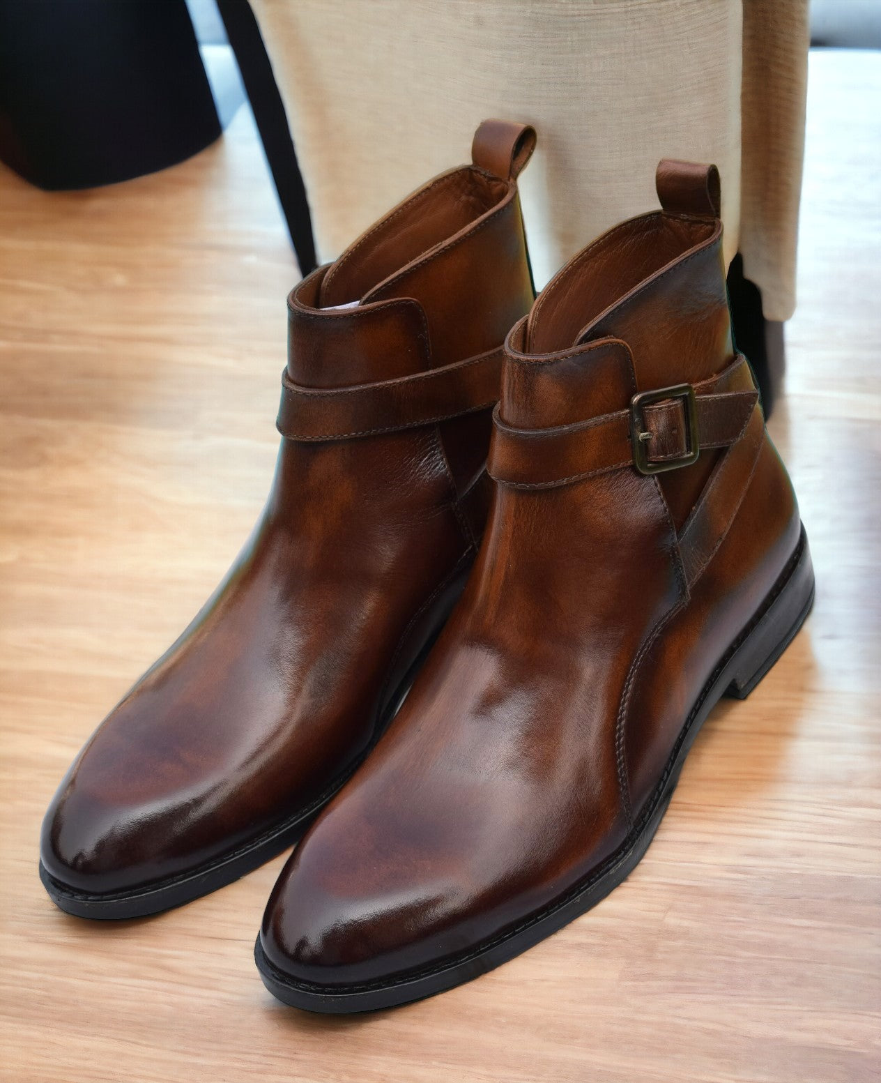 Adam Jodhpur Handmade Boots