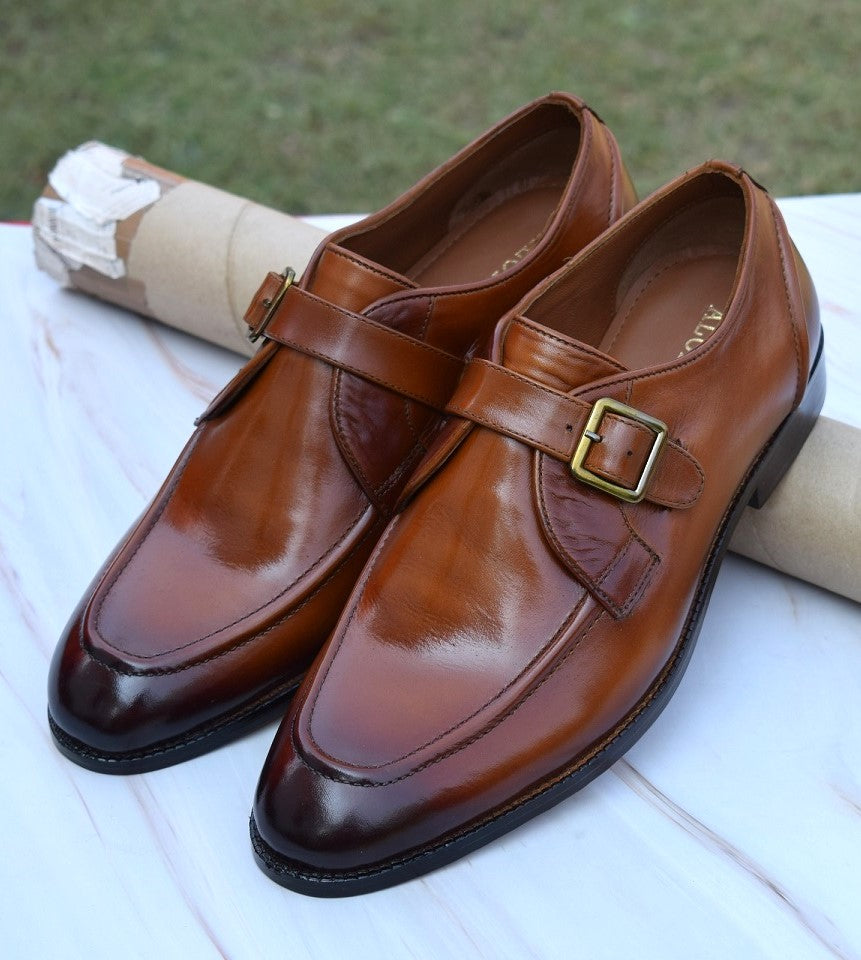 Alexis Handmade Luxury Shoes - Monk Strap