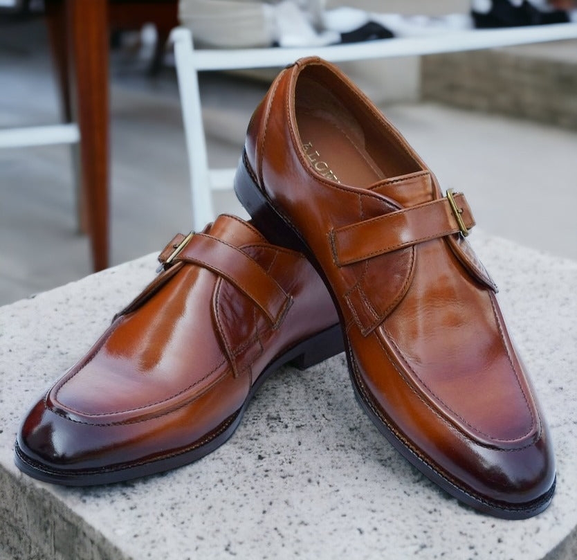 Alexis Handmade Luxury Shoes - Monk Strap