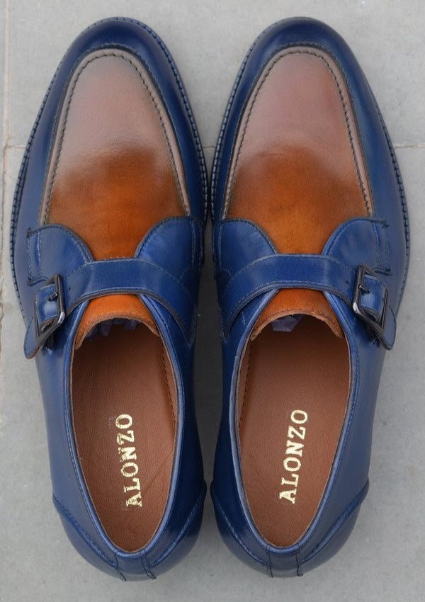 Alexis -  Handmade Luxury Monk Strap loafers