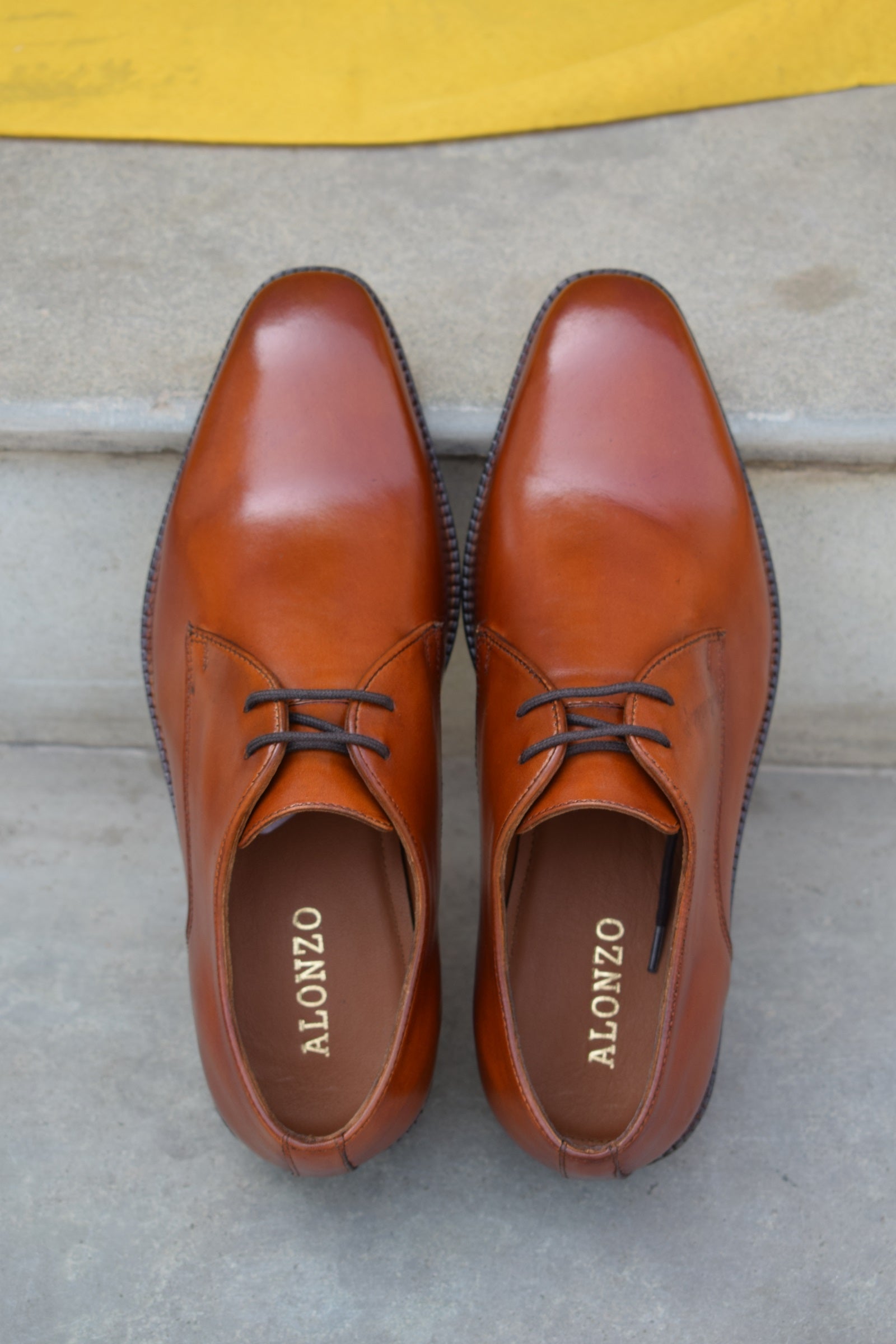 Grant Handmade Leather Sole Derby Shoes