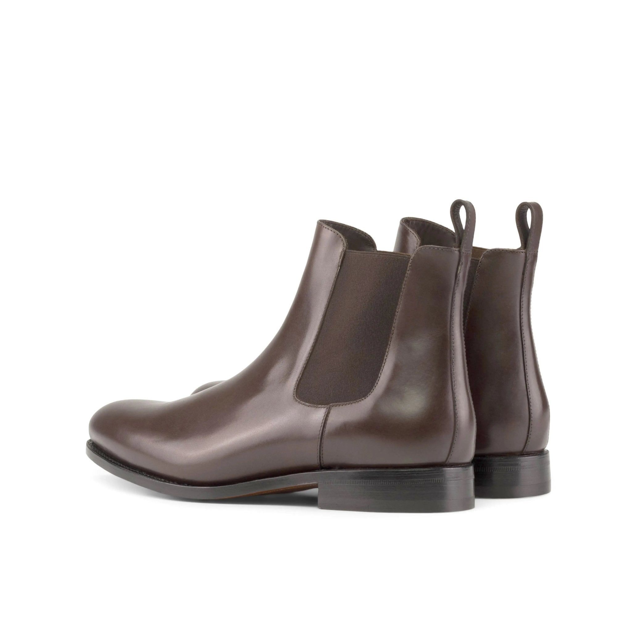 Brianza2 - Dark Brown Men's Leather Chelsea Boots