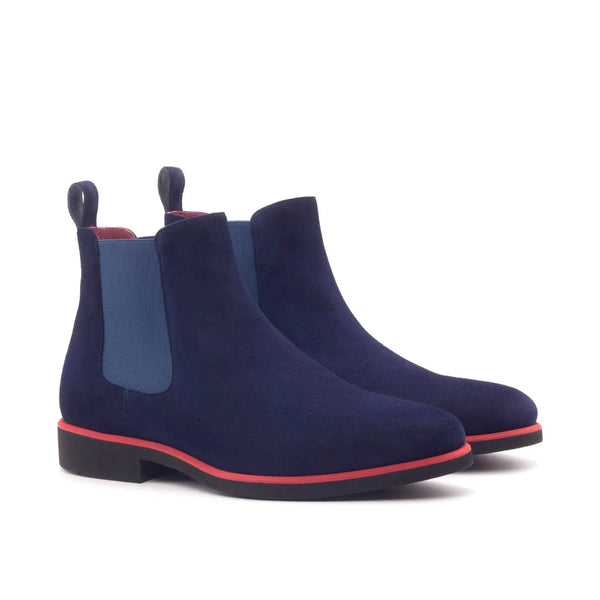 Volpa 2 - Men's Navy Suede Chelsea Boot