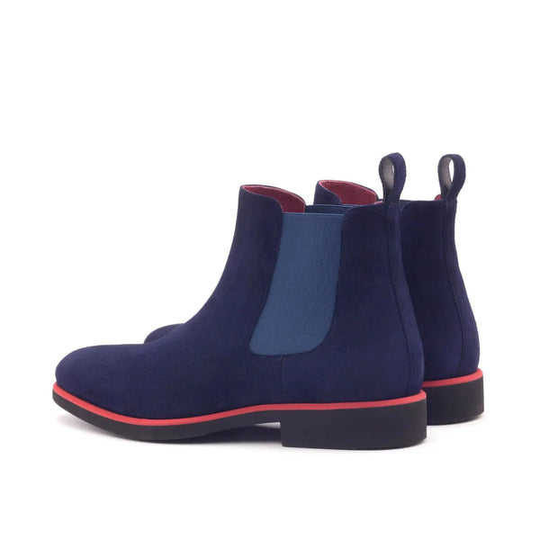 Volpa 2 - Men's Navy Suede Chelsea Boot