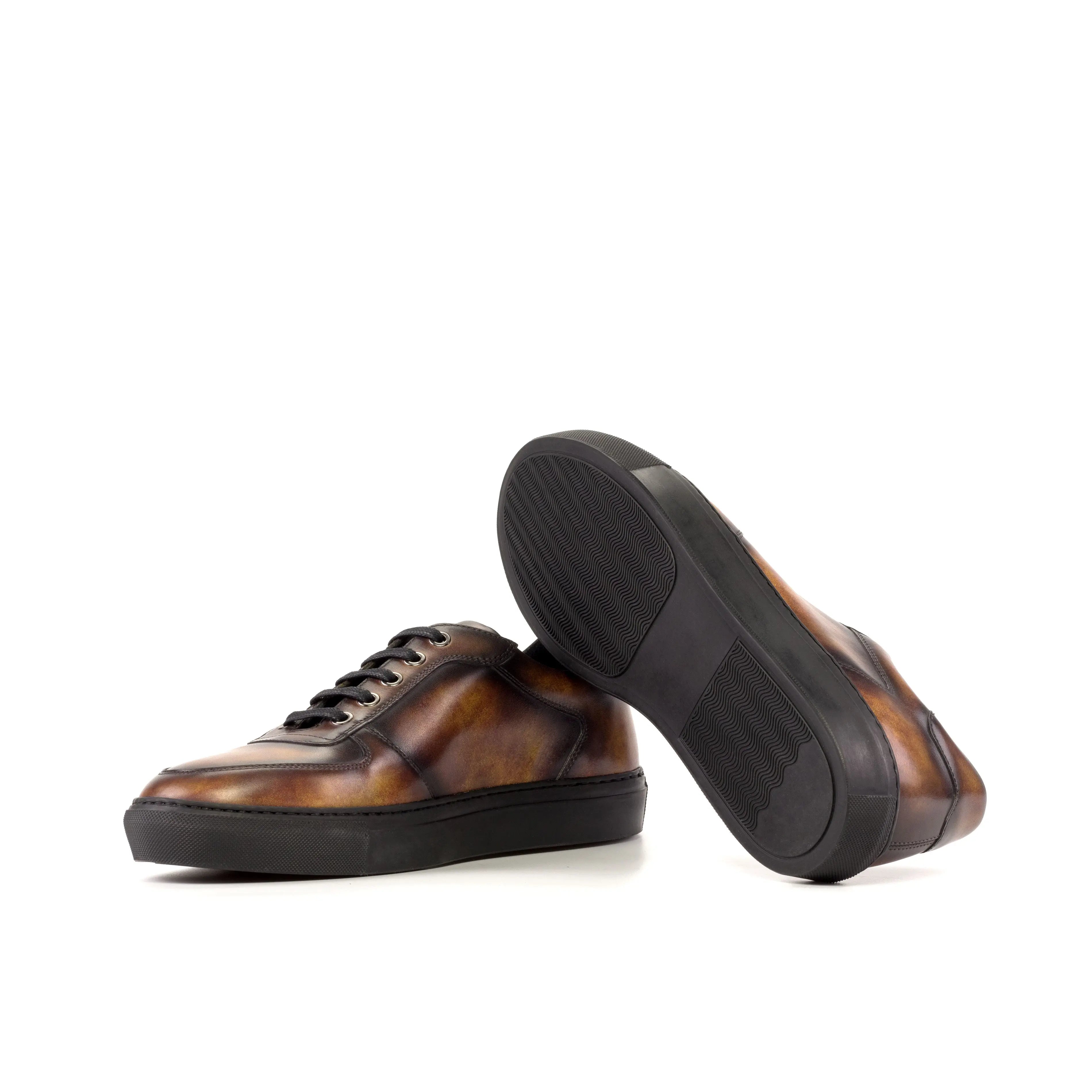 Dimaro -  Brown Men's Italian Dress Sneakers