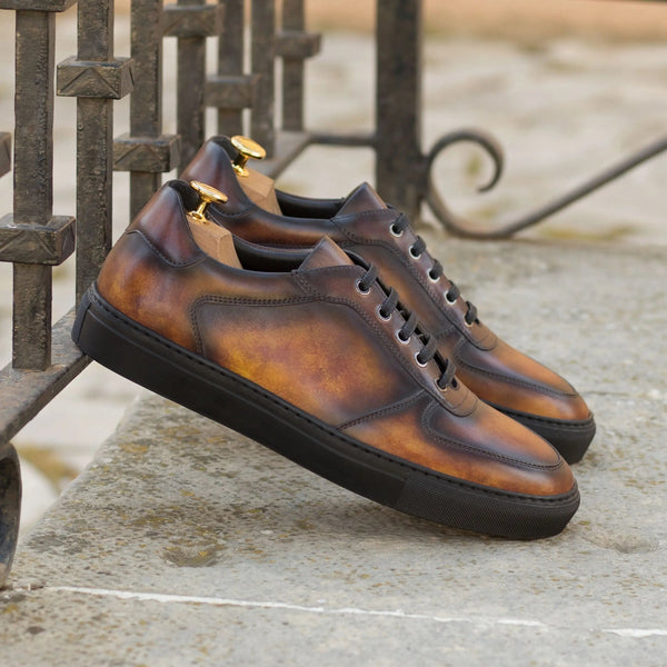 Dimaro -  Brown Men's Italian Dress Sneakers