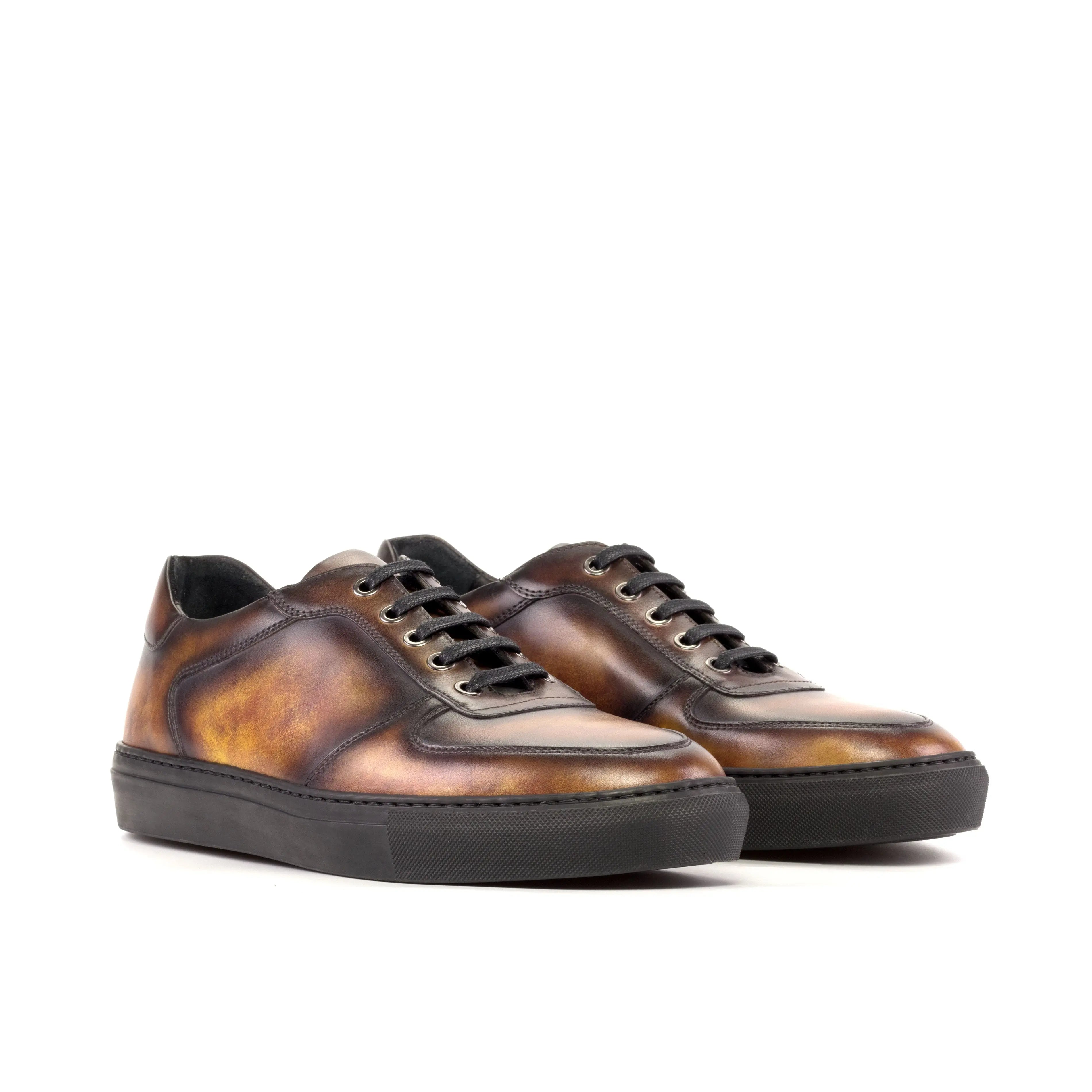 Dimaro -  Brown Men's Italian Dress Sneakers