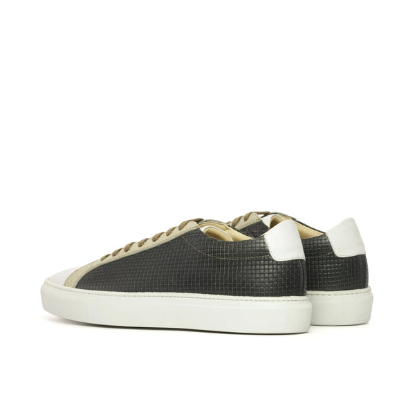 Volare -  Grey / Nude / White Men's Leather Dress Sneakers