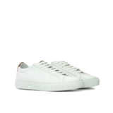 Volare -  White Men's Italian Leather Dress Sneakers