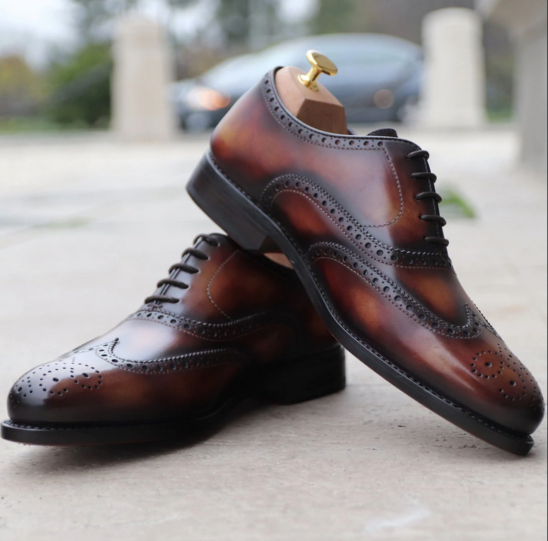 Ostino 2 - Handmade Leather Oxford dress shoes