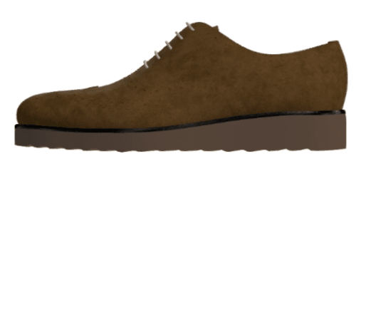 Novestra - suede leather brogue oxford shoes