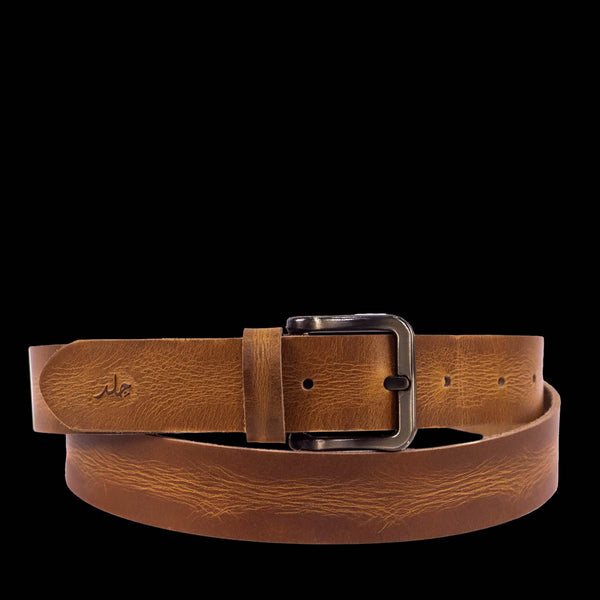 Roadie Tan - Leather Belt for Men