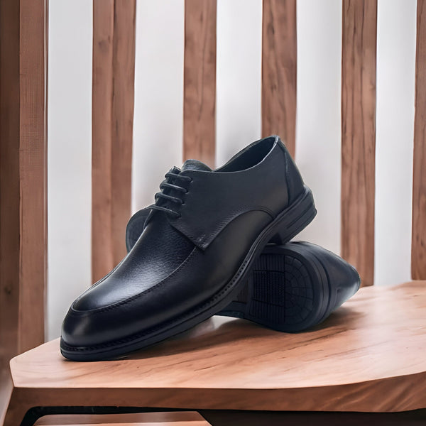 Solyto - Classic Derby Leather Shoes For men - Arconya