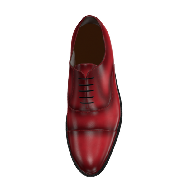 red leather oxford dress shoes Arconya