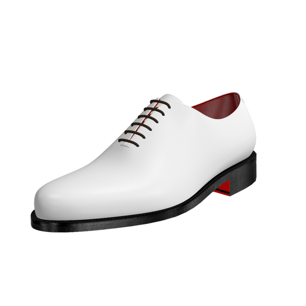 White dress shoes for Wedding groom or best man