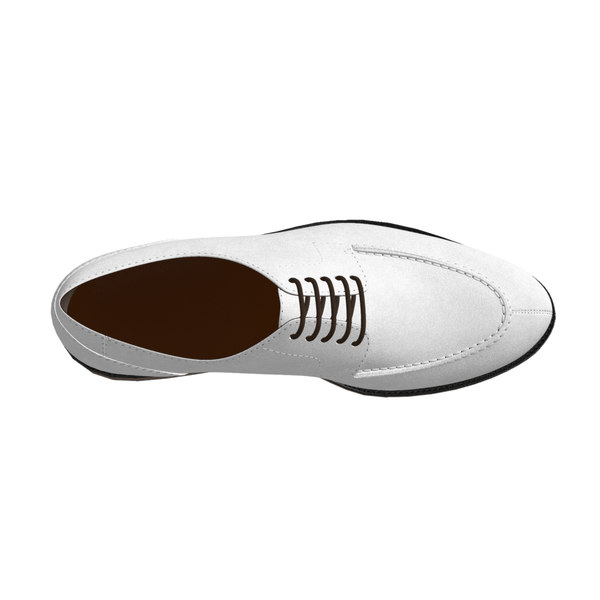 Classic genuine suede leather White buck shoes for men