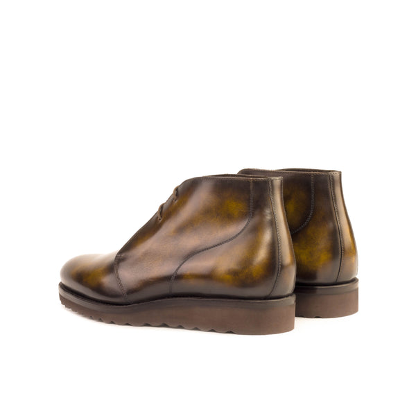 Maravia - Patina leather chukka boots