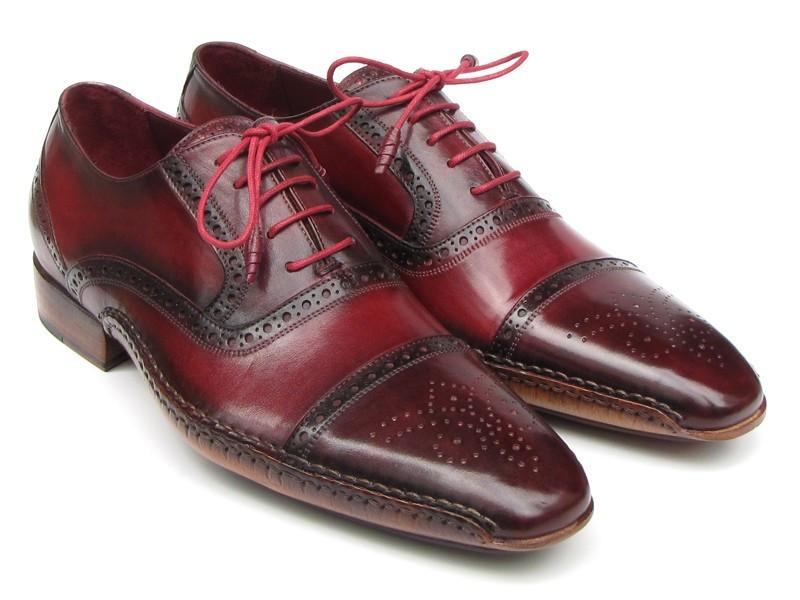 Il Rosso 2 - Men's Side Handsewn Captoe red bottom sole Oxfords