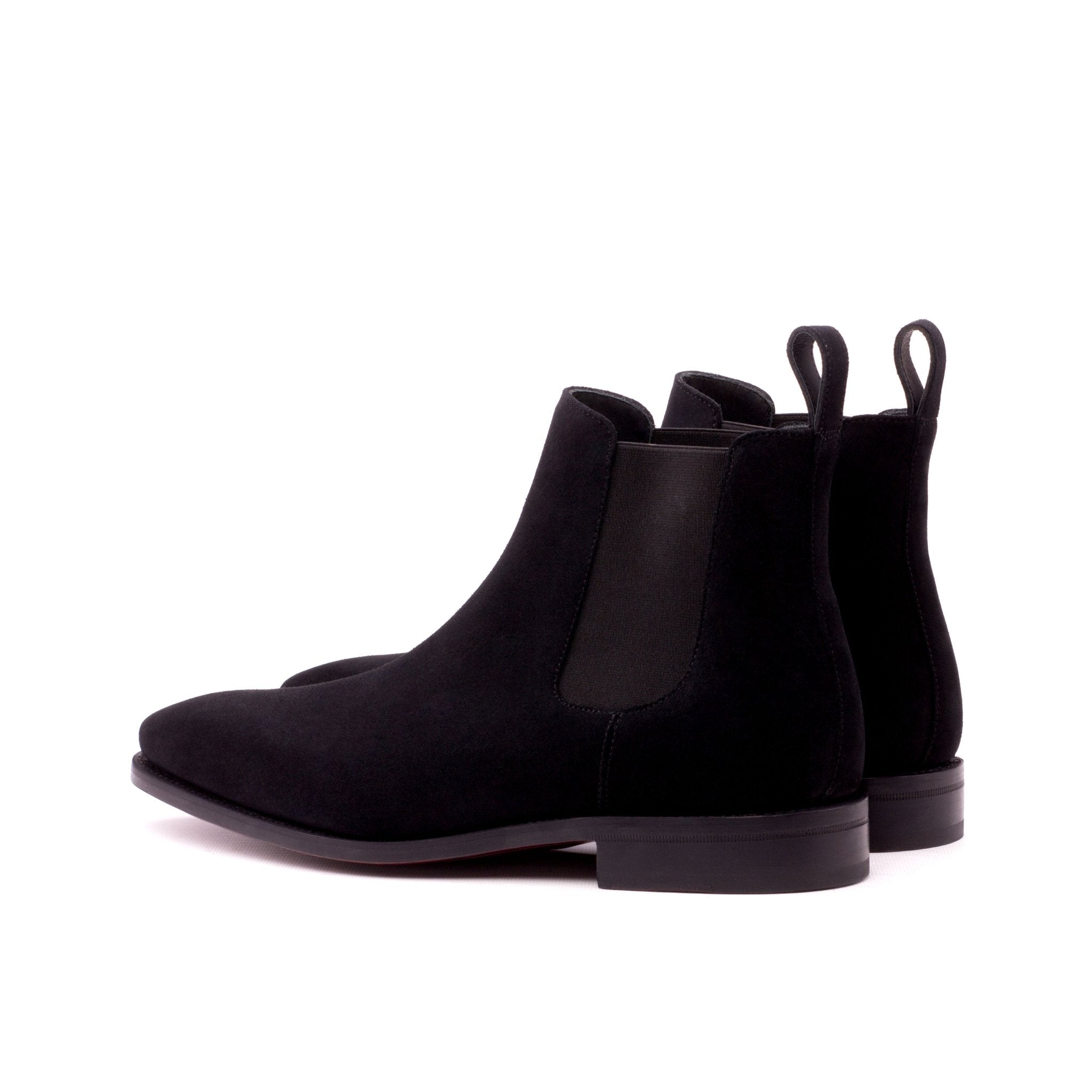 Ventara - Leather Red bottoms chelsea boots for men