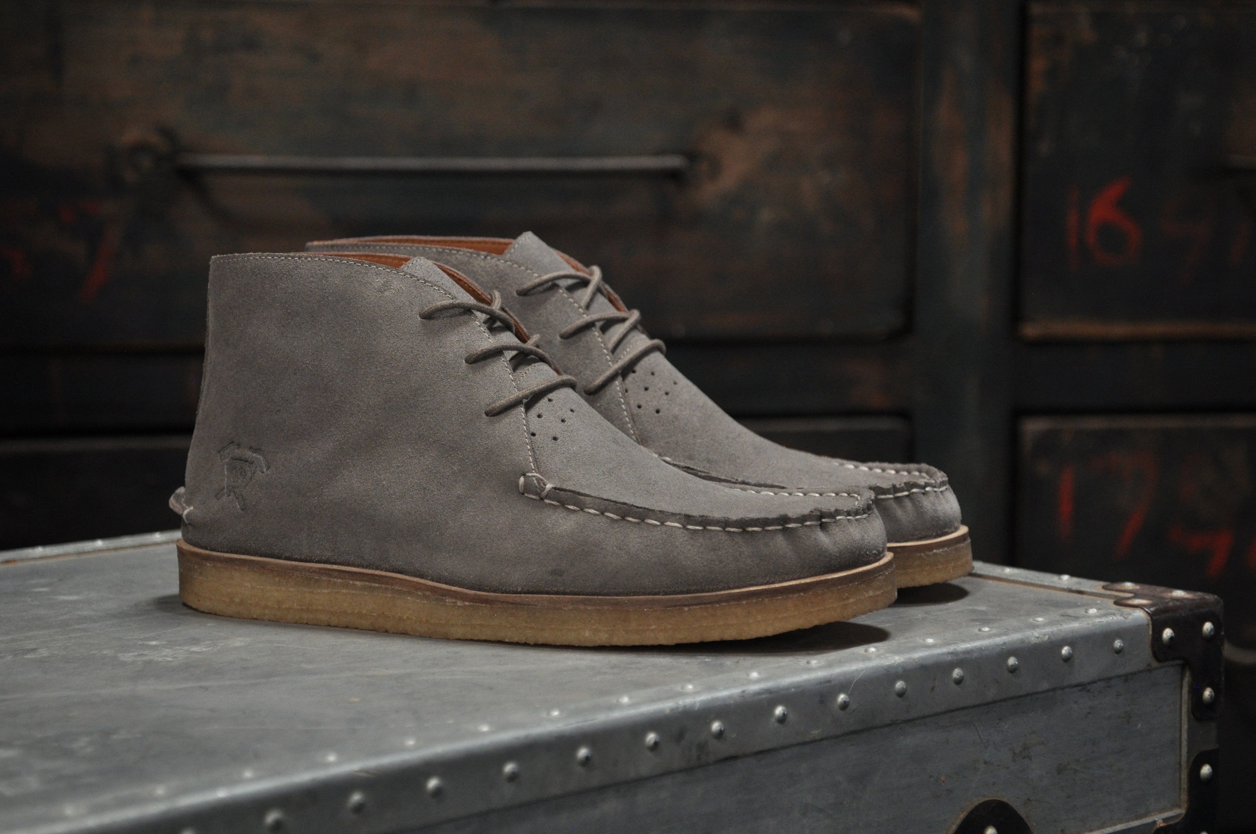 The Wallace | Grey Men's Boots