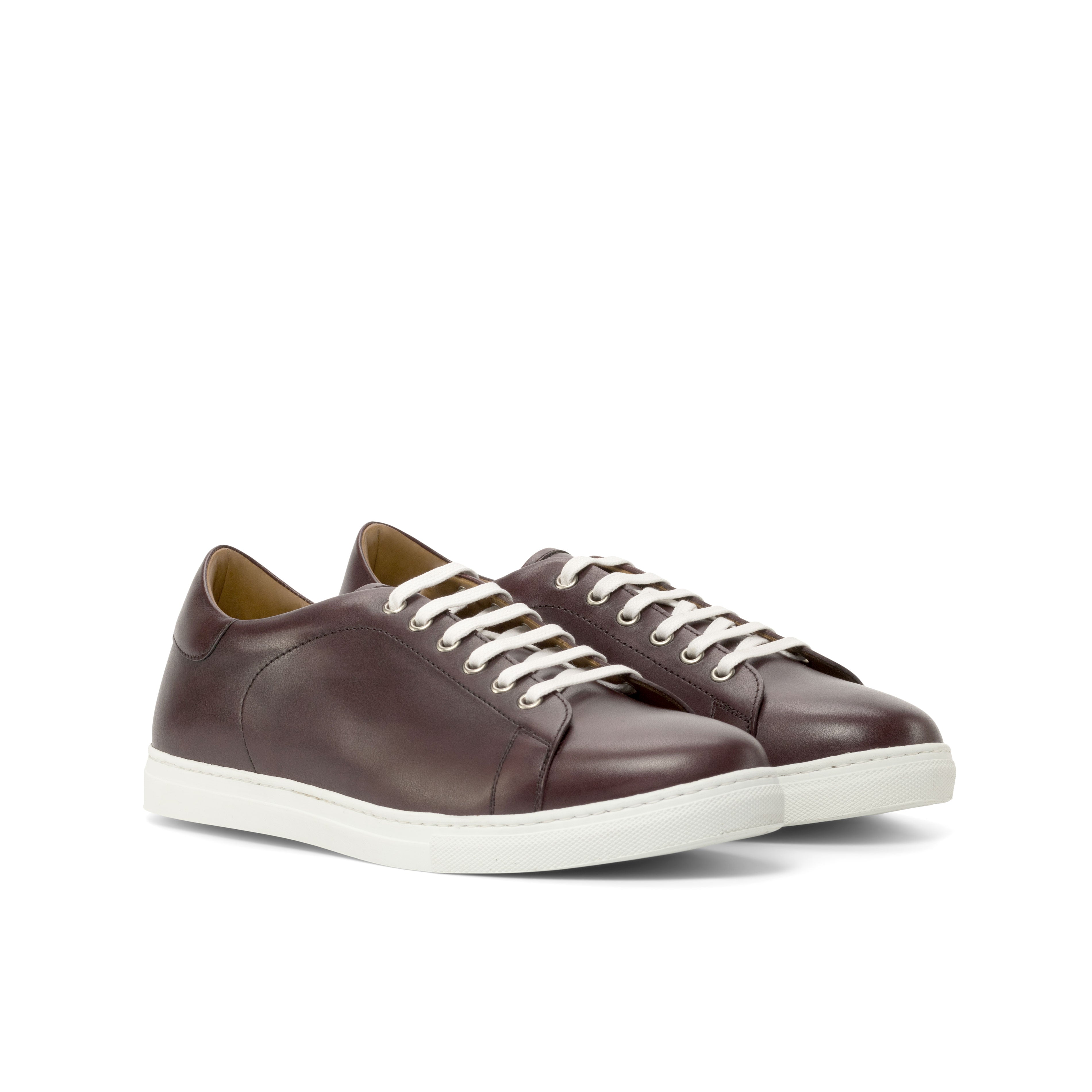 Dimaro -  Burgundy Men's Italian Dress Sneakers