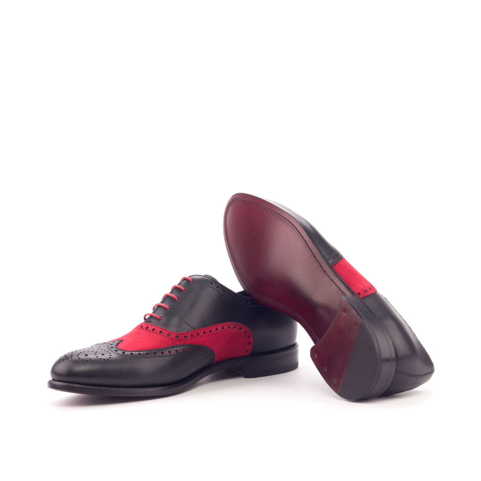 Harmonia - leather brogue oxford shoes - Two tone