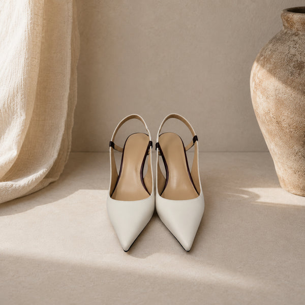 Verique suede slingback pumps for women, view 2 of 3